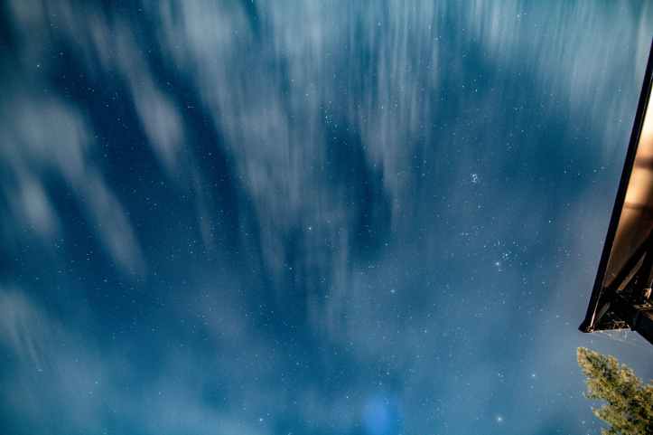 blur photo of stars